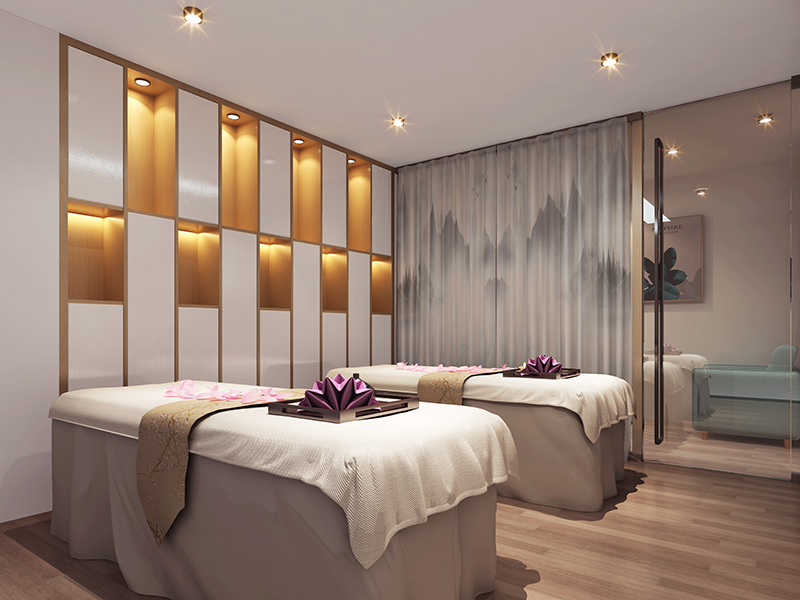 徐匯620平米美容會所設計展示效果-第2張圖片-上海古都建筑設計集團