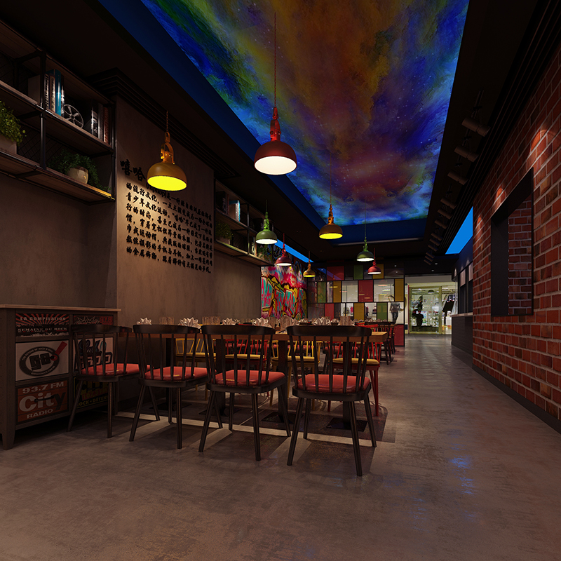 中式風格包子鋪裝修設計效果-第2張圖片-上海古都建筑設計集團 中式風格包子鋪裝修設計效果-第2張圖片-上海古都建筑設計集團