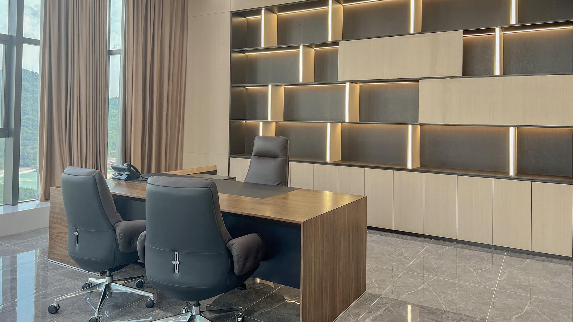 3100平物流國際公司辦公室設計裝潢-第5張圖片-上海古都建筑設計集團 3100平物流國際公司辦公室設計裝潢-第5張圖片-上海古都建筑設計集團