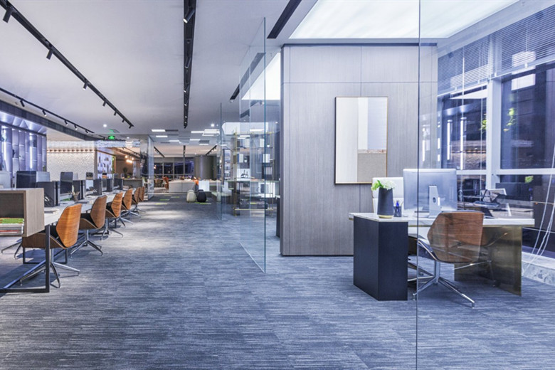 6000平智能科技公司辦公室裝潢設計-第1張圖片-上海古都建筑設計集團 6000平智能科技公司辦公室裝潢設計-第1張圖片-上海古都建筑設計集團