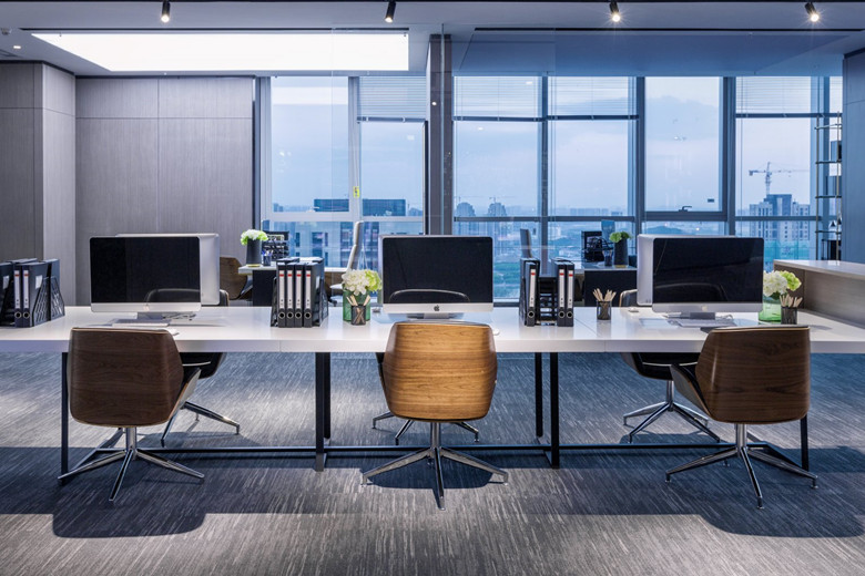 6000平智能科技公司辦公室裝潢設計-第2張圖片-上海古都建筑設計集團 6000平智能科技公司辦公室裝潢設計-第2張圖片-上海古都建筑設計集團