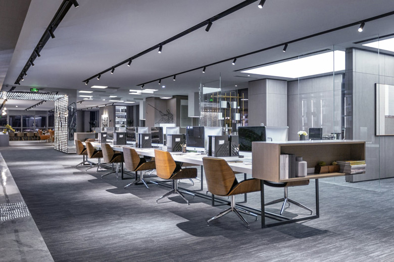 6000平智能科技公司辦公室裝潢設計-第3張圖片-上海古都建筑設計集團 6000平智能科技公司辦公室裝潢設計-第3張圖片-上海古都建筑設計集團