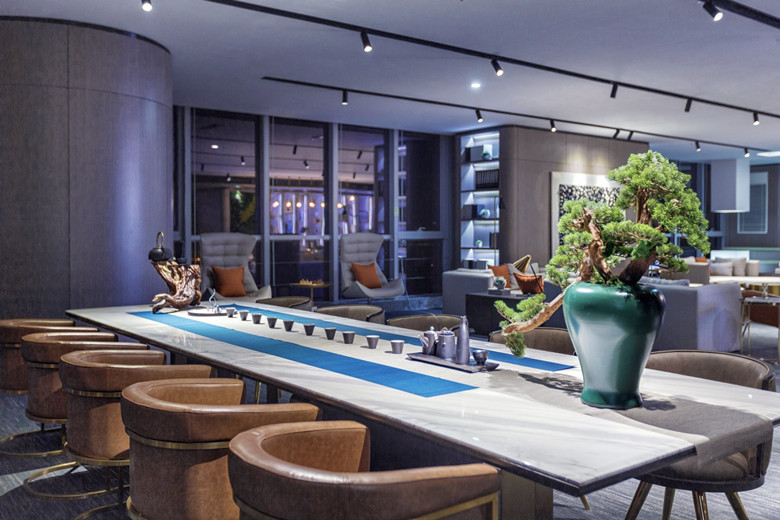 6000平智能科技公司辦公室裝潢設計-第5張圖片-上海古都建筑設計集團 6000平智能科技公司辦公室裝潢設計-第5張圖片-上海古都建筑設計集團