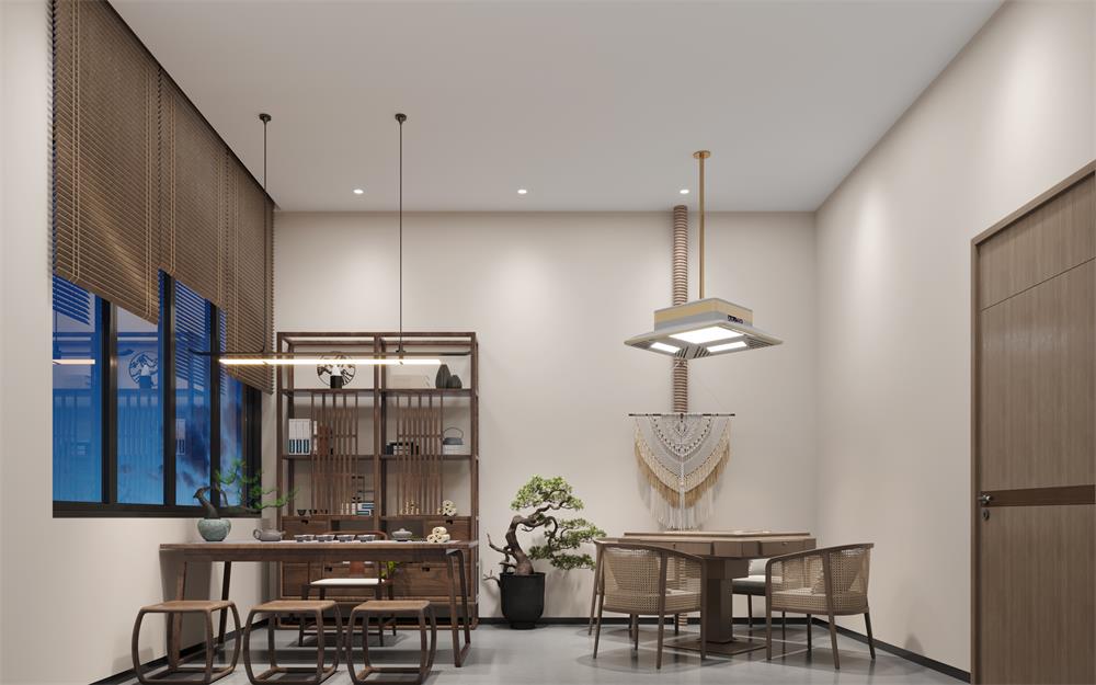 330平方現代茶室設計裝潢效果-第1張圖片-上海古都建筑設計集團 330平方現代茶室設計裝潢效果-第1張圖片-上海古都建筑設計集團