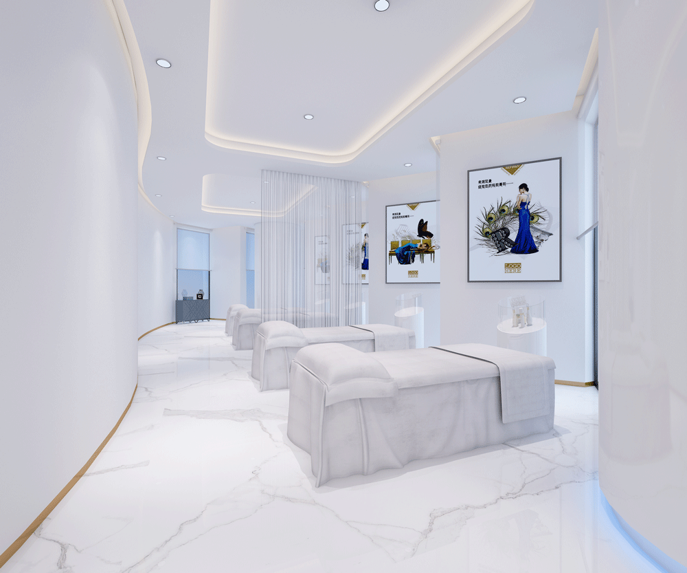 徐匯漕河涇320平方美容休閑場所設計效果-第5張圖片-上海古都建筑設計集團 徐匯漕河涇320平方美容休閑場所設計效果-第5張圖片-上海古都建筑設計集團