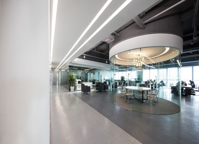 寶山1620平米現代簡約風格辦公室裝修-第1張圖片-上海古都建筑設計集團 寶山1620平米現代簡約風格辦公室裝修-第1張圖片-上海古都建筑設計集團