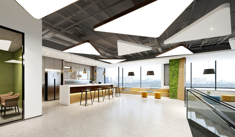 4000平辦公室設計布局效果-第2張圖片-上海古都建筑設計集團 4000平辦公室設計布局效果-第2張圖片-上海古都建筑設計集團