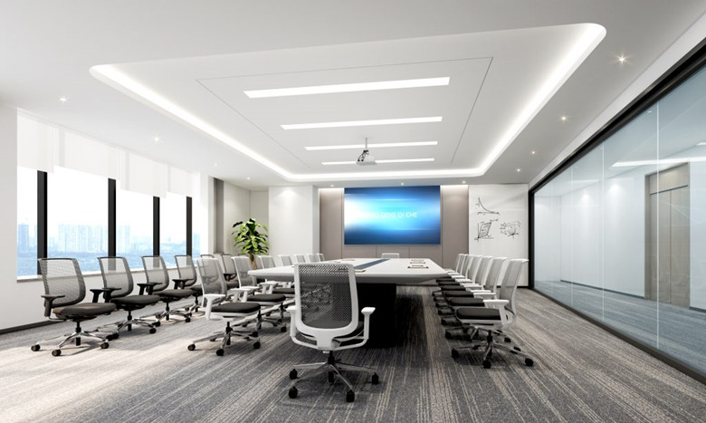 4000平辦公室設計布局效果-第3張圖片-上海古都建筑設計集團 4000平辦公室設計布局效果-第3張圖片-上海古都建筑設計集團