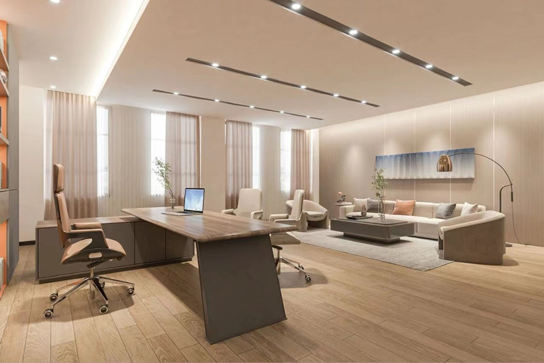 1100平現代風格科技公司辦公空間設計-第3張圖片-上海古都建筑設計集團 1100平現代風格科技公司辦公空間設計-第3張圖片-上海古都建筑設計集團