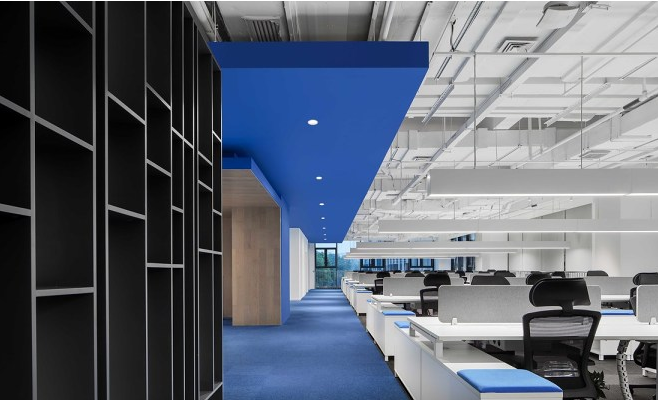 3210平多元化的辦公空間設計效果-第3張圖片-上海古都建筑設計集團 3210平多元化的辦公空間設計效果-第3張圖片-上海古都建筑設計集團