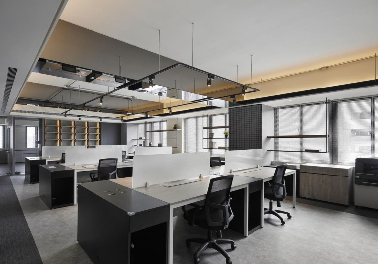 180平米工業風辦公空間裝修設計圖-第2張圖片-上海古都建筑設計集團 180平米工業風辦公空間裝修設計圖-第2張圖片-上海古都建筑設計集團