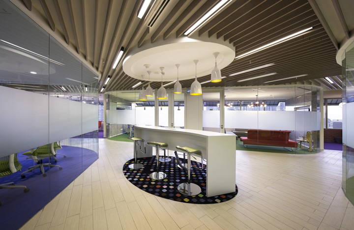 徐匯通信信息公司總部辦公室裝修設計方案-第5張圖片-上海古都建筑設計集團 徐匯通信信息公司總部辦公室裝修設計方案-第5張圖片-上海古都建筑設計集團