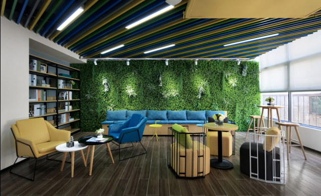 980平米電子公司辦公空間設(shè)計效果-第2張圖片-上海古都建筑設(shè)計集團(tuán) 980平米電子公司辦公空間設(shè)計效果-第2張圖片-上海古都建筑設(shè)計集團(tuán)