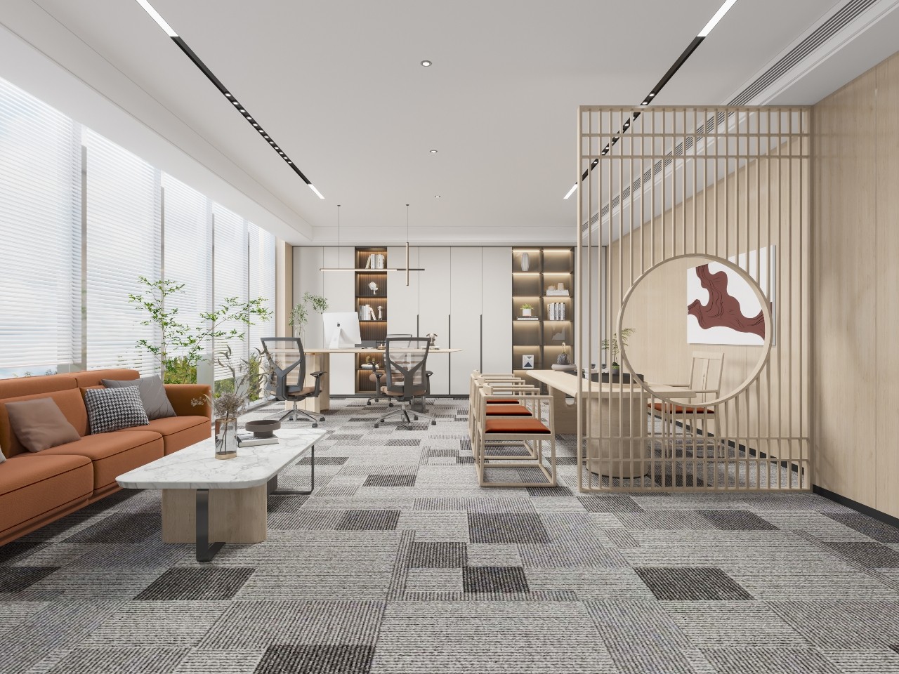 嘉定區600平米展廳設計效果-第1張圖片-上海古都建筑設計集團 嘉定區600平米展廳設計效果-第1張圖片-上海古都建筑設計集團