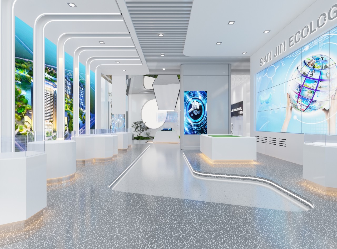 嘉定區600平米展廳設計效果-第2張圖片-上海古都建筑設計集團 嘉定區600平米展廳設計效果-第2張圖片-上海古都建筑設計集團