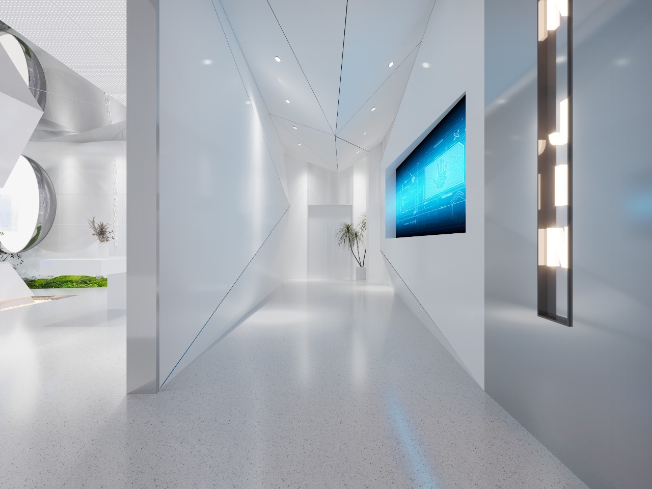 嘉定區600平米展廳設計效果-第5張圖片-上海古都建筑設計集團 嘉定區600平米展廳設計效果-第5張圖片-上海古都建筑設計集團