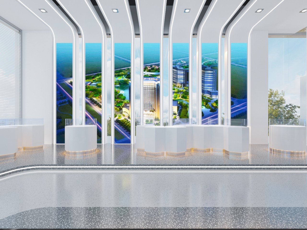 嘉定區600平米展廳設計效果-第6張圖片-上海古都建筑設計集團 嘉定區600平米展廳設計效果-第6張圖片-上海古都建筑設計集團