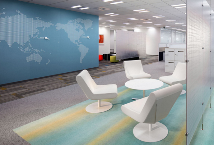 6200平米生物工程公司辦公室裝修設計布局-第2張圖片-上海古都建筑設計集團 6200平米生物工程公司辦公室裝修設計布局-第2張圖片-上海古都建筑設計集團