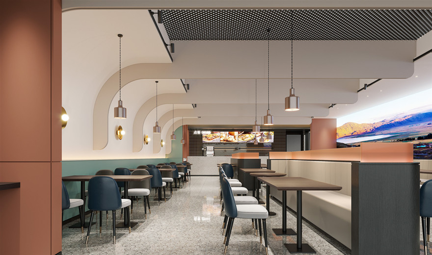 430平米餐飲店鋪裝修設(shè)計(jì)實(shí)景圖-第3張圖片-上海古都建筑設(shè)計(jì)集團(tuán) 430平米餐飲店鋪裝修設(shè)計(jì)實(shí)景圖-第3張圖片-上海古都建筑設(shè)計(jì)集團(tuán)