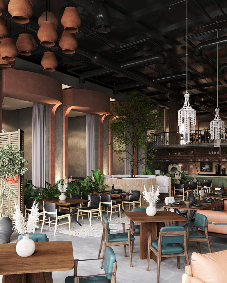 560平米工業(yè)風(fēng)格餐廳設(shè)計(jì)裝修實(shí)景-第4張圖片-上海古都建筑設(shè)計(jì)集團(tuán) 560平米工業(yè)風(fēng)格餐廳設(shè)計(jì)裝修實(shí)景-第4張圖片-上海古都建筑設(shè)計(jì)集團(tuán)
