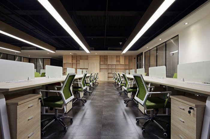 房地產公司辦公空間裝修設計圖-第1張圖片-上海古都建筑設計集團 房地產公司辦公空間裝修設計圖-第1張圖片-上海古都建筑設計集團