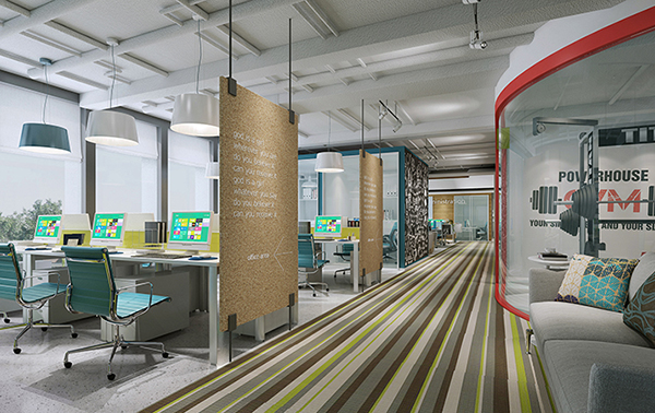 高科技公司辦公室裝修設計效果-第7張圖片-上海古都建筑設計集團 高科技公司辦公室裝修設計效果-第7張圖片-上海古都建筑設計集團