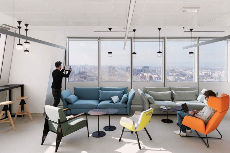 1000㎡生物公司辦公空間設(shè)計(jì)布局-第3張圖片-上海古都建筑設(shè)計(jì)集團(tuán) 1000㎡生物公司辦公空間設(shè)計(jì)布局-第3張圖片-上海古都建筑設(shè)計(jì)集團(tuán)