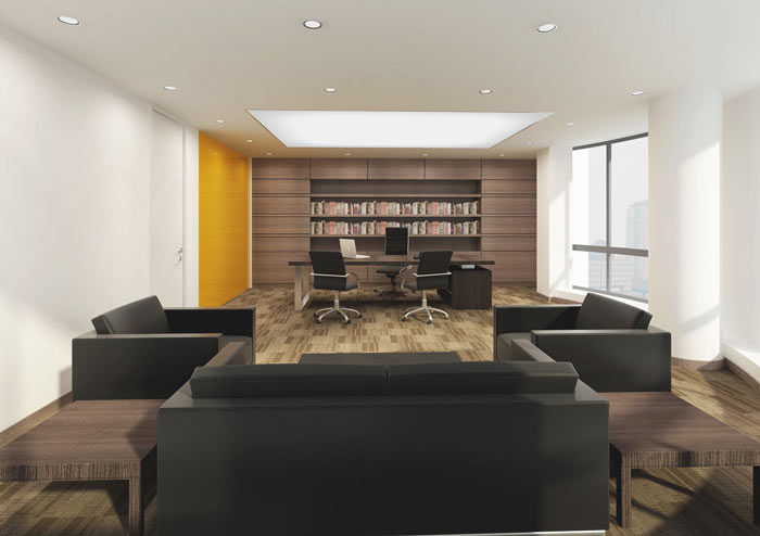 松江文化傳媒企業辦公室設計方案-第4張圖片-上海古都建筑設計集團