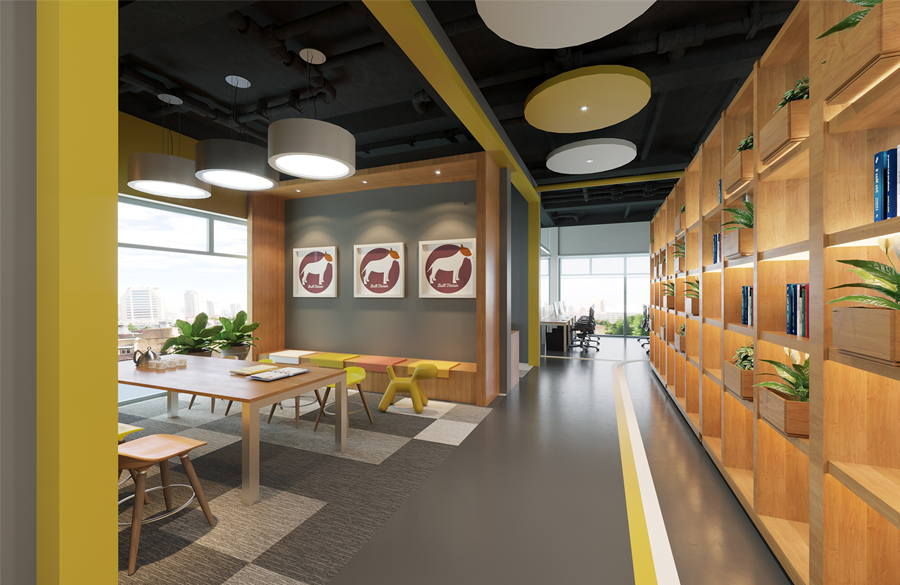 松江辦公室裝修800平國有公司辦公室-第4張圖片-上海古都建筑設計集團 松江辦公室裝修800平國有公司辦公室-第4張圖片-上海古都建筑設計集團