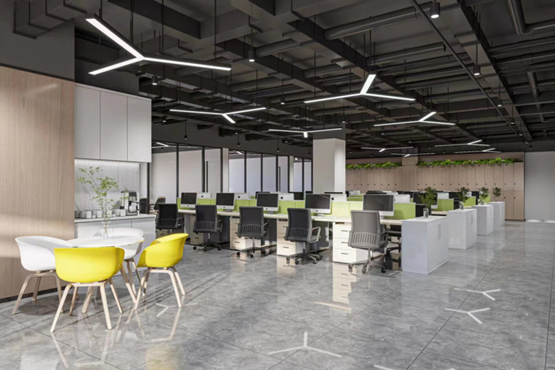 新能源科技公司辦公室設計布局方案-第1張圖片-上海古都建筑設計集團 新能源科技公司辦公室設計布局方案-第1張圖片-上海古都建筑設計集團