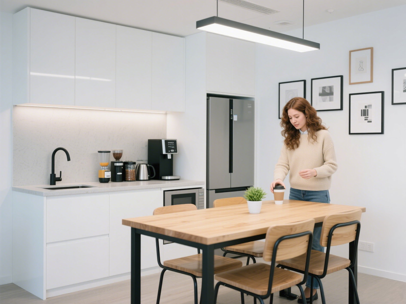 現(xiàn)代簡(jiǎn)約風(fēng)格辦公室設(shè)計(jì)布局方案-第4張圖片-上海古都建筑設(shè)計(jì)集團(tuán)