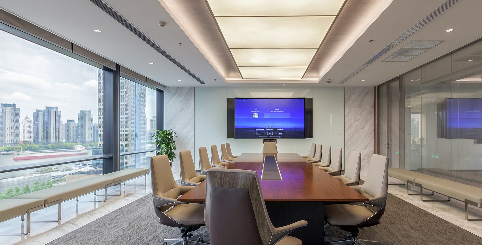 2100平金融機(jī)構(gòu)辦公室設(shè)計(jì)布局方案-第2張圖片-上海古都建筑設(shè)計(jì)集團(tuán) 2100平金融機(jī)構(gòu)辦公室設(shè)計(jì)布局方案-第2張圖片-上海古都建筑設(shè)計(jì)集團(tuán)